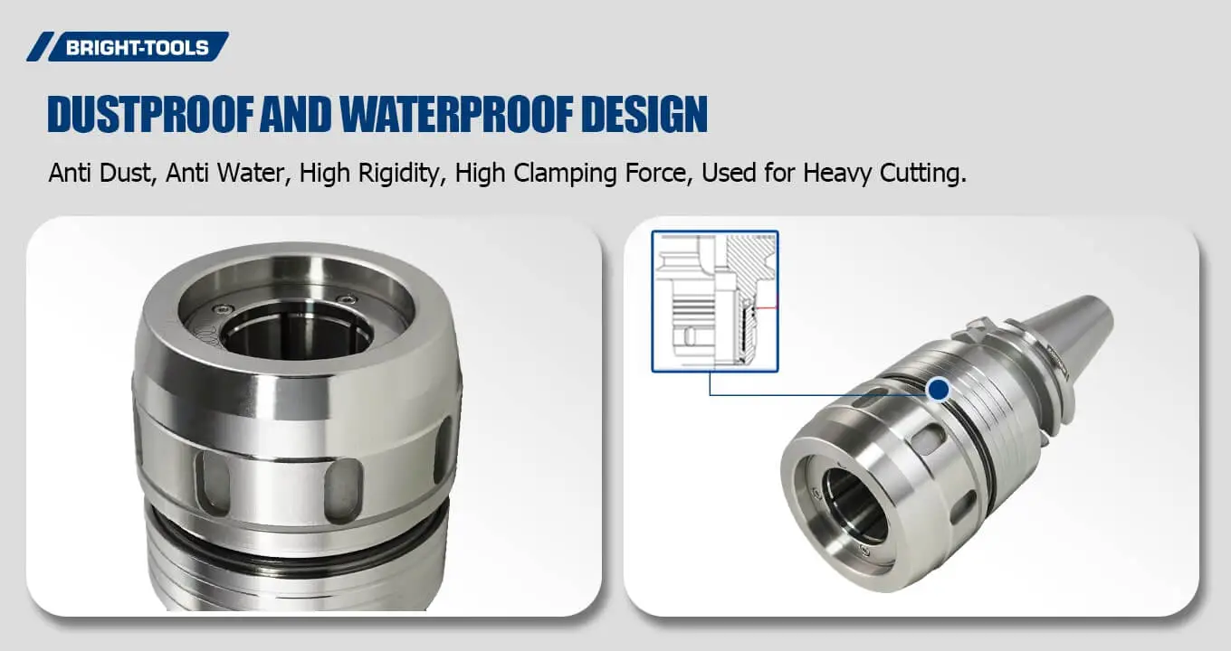 Thiết kế chống bụi và chống thấm nước của giá đỡ dụng cụ SK30