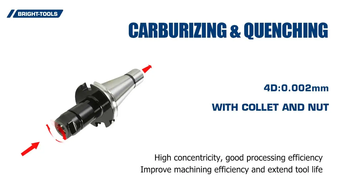 Carburizing & dập tắt các loại giá đỡ dụng cụ CNC