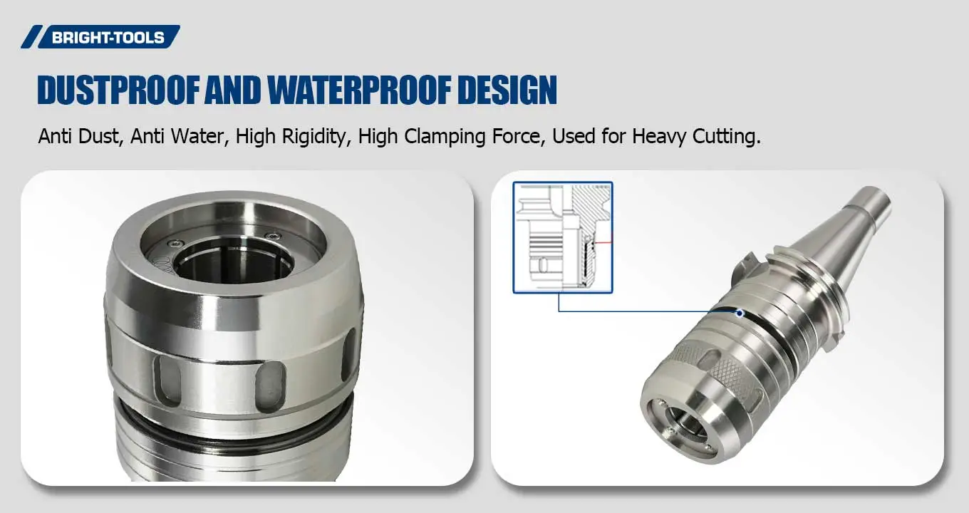 Thiết kế chống bụi và chống thấm nước của các loại giá đỡ dụng cụ CNC
