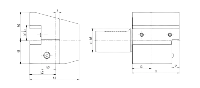 Đặc điểm kỹ thuật của trục giữ Mẫu C4 đảo ngược bên trái