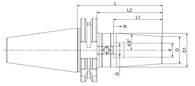 Thông số kỹ thuật của mâm cặp SK shrink Fit 4.5 °