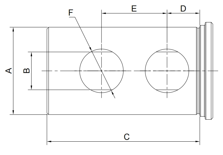 Đặc điểm kỹ thuật của ỐNg Lót dụng cụ loại J
