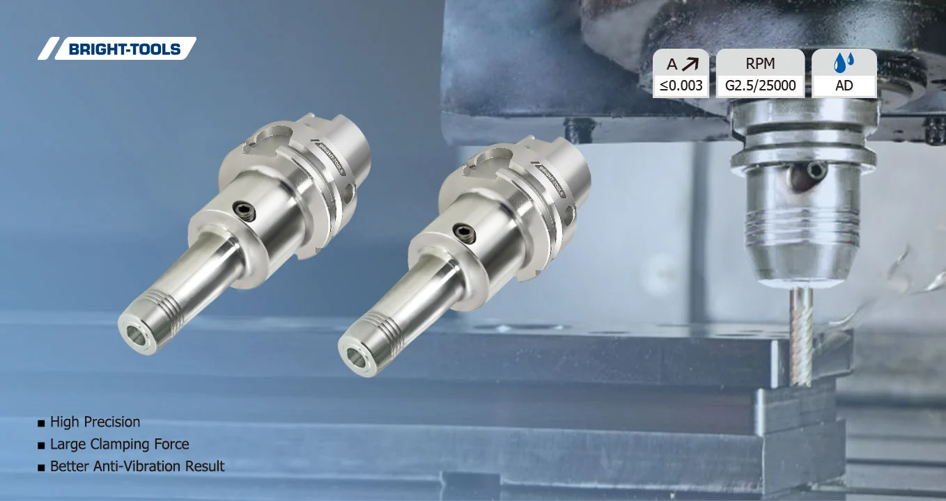 Mâm cặp thủy lực HSK, dành cho khuôn đúc