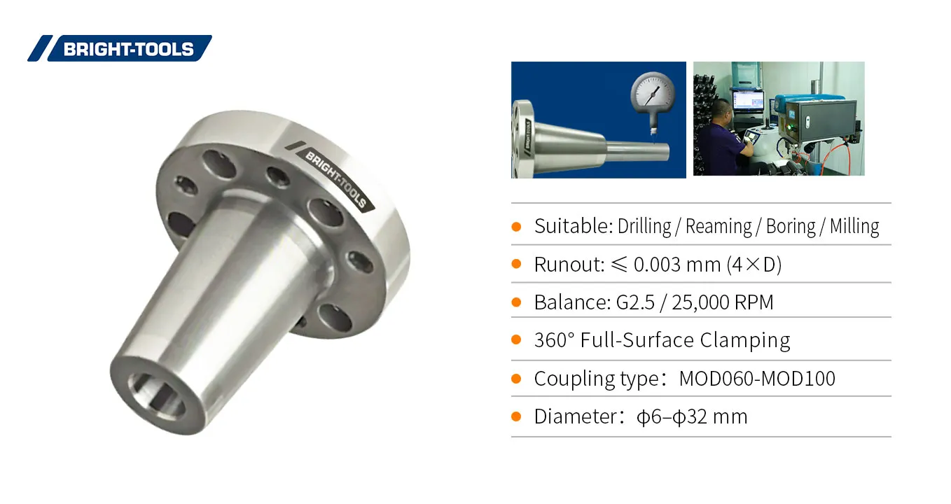 Lực kẹp cao của giá đỡ kiểu ghép co nhiệt