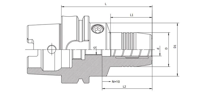 THÔNG SỐ KỸ THUẬT CỦA MÂM CẶP THỦY LỰC HSK-A, TIÊU CHUẨN