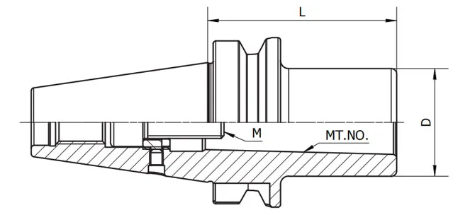 THÔNG SỐ KỸ THUẬT CỦA BỘ CHUYỂN ĐỔI CÔN MORSE CÓ TAY KÉO