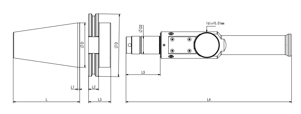 THÔNG SỐ KỸ THUẬT CỦA DỤNG CỤ CĂN CHỈNH ANSI B5.50 CHO CẦN ĐIỀU KHIỂN TỰ ĐỘNG (ATC ARM)