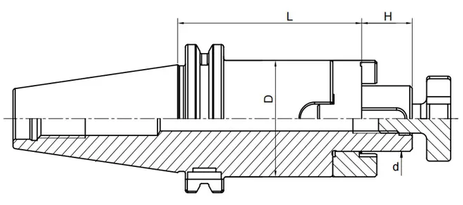 THÔNG SỐ KỸ THUẬT CỦA GIÁ ĐỠ MÁY NGHIỀN VỎ KẾT HỢP DIN 69871