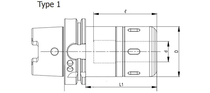 THÔNG SỐ KỸ THUẬT CỦA MÂM CẶP PHAY CÔNG SUẤT HSK
