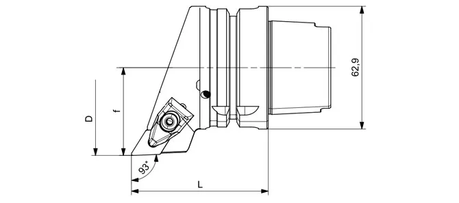 THÔNG SỐ KỸ THUẬT DAO TIỆN HSK-T DDJNR | DDJNL 55°/93°