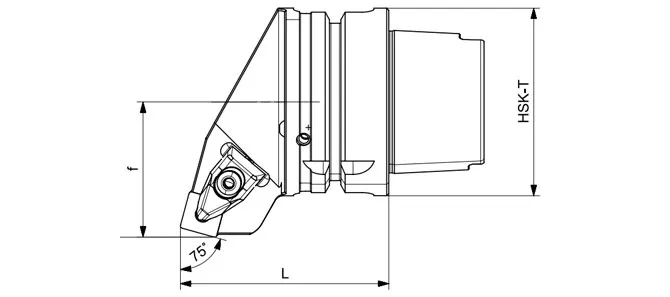 THÔNG SỐ KỸ THUẬT DAO TIỆN HSK-T DSBNR | DSBNL 90°/75°