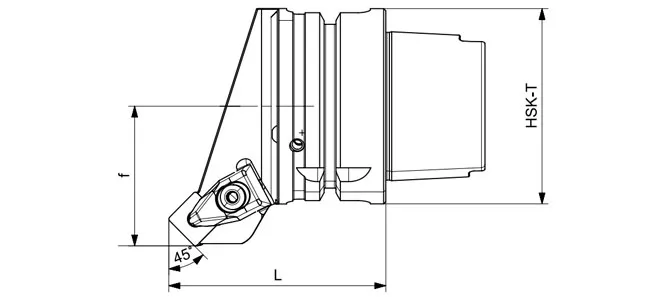 THÔNG SỐ KỸ THUẬT DAO TIỆN HSK T DSSNR | DSSNL 45°/90°
