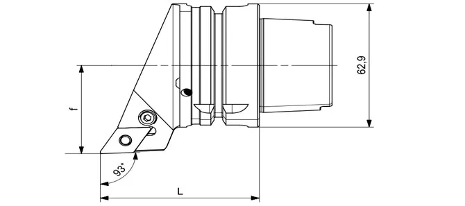 THÔNG SỐ KỸ THUẬT DAO TIỆN HSK-T PDJNR | PDJNL 55°/93°