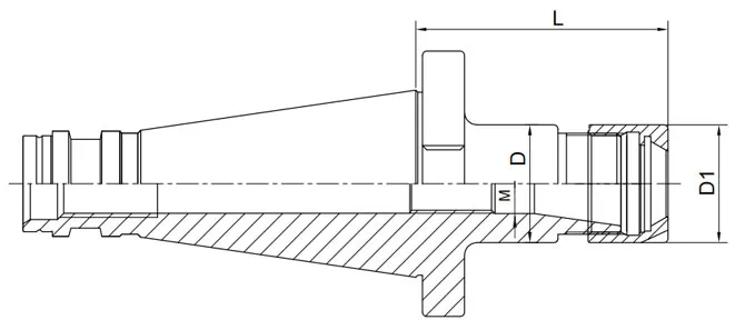 THÔNG SỐ KỸ THUẬT CỦA MÂM CẶP DIN2080 ER CÓ ĐAI ỐC UM