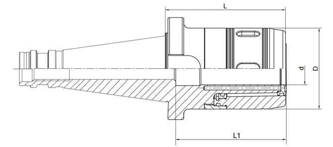 THÔNG SỐ KỸ THUẬT CỦA MÂM CẶP PHAY CÔNG SUẤT DIN2080