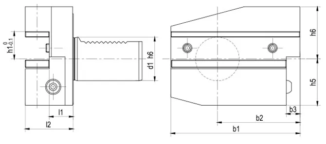 THÔNG SỐ KỸ THUẬT CỦA GIÁ ĐỠ HƯỚNG TÂM DẠNG B7 ĐẢO NGƯỢC PHẢI, DÀI