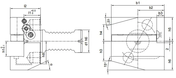 THÔNG SỐ KỸ THUẬT CỦA BỘ LÀM MÁT NGẮN, HƯỚNG TÂM B1B4A