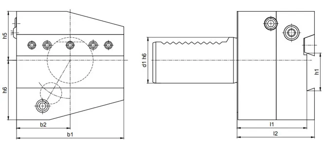 THÔNG SỐ KỸ THUẬT GIÁ ĐỠ DỤNG CỤ CẮT BÊN TRÁI CÓ THỂ ĐIỀU CHỈNH ĐỘ CAO