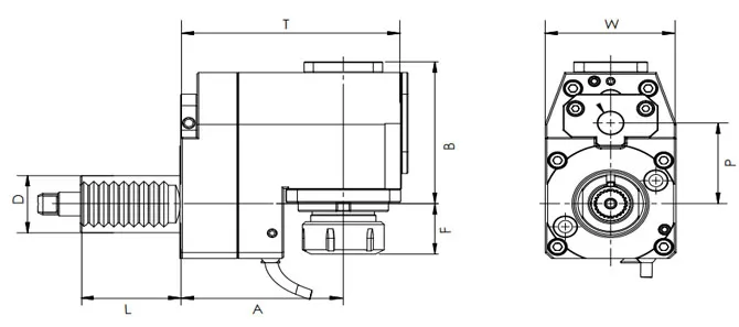 THÔNG SỐ KỸ THUẬT ĐẦU DẪN ĐỘNG HƯỚNG TÂM VDI, LỆCH TÂM, DIN 1809