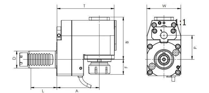 THÔNG SỐ KỸ THUẬT ĐẦU MÁY VDI DẪN ĐỘNG HƯỚNG TÂM, LỆCH TÂM, TOEM
