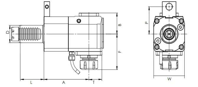 THÔNG SỐ KỸ THUẬT ĐẦU MÁY DẪN ĐỘNG HƯỚNG TÂM VDI, TOEM